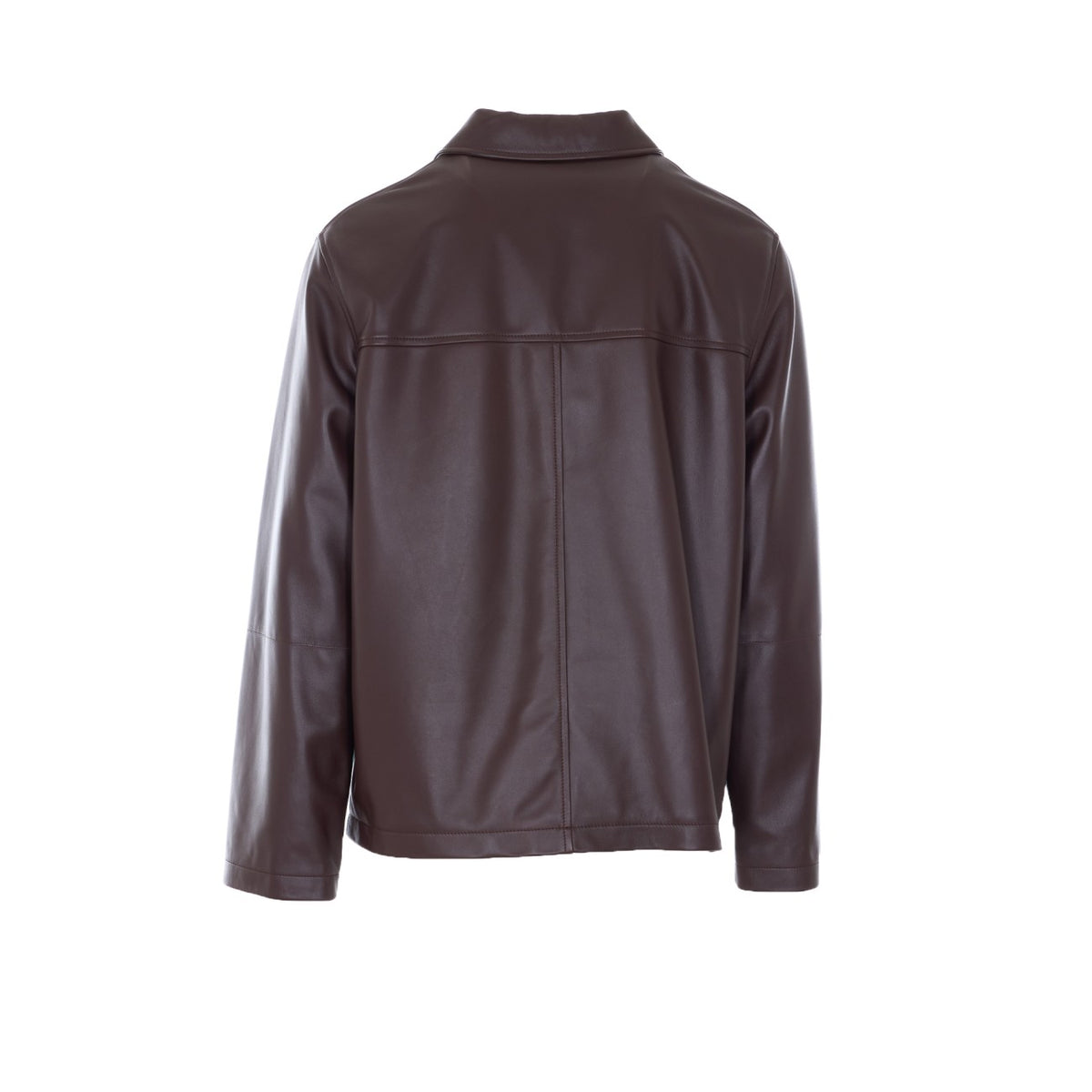 Loewe Men Leather Workwear Jacket