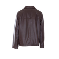Loewe Men Leather Workwear Jacket