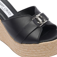 Jimmy Choo Jimmy Choo Women Leda Wedge Sandals