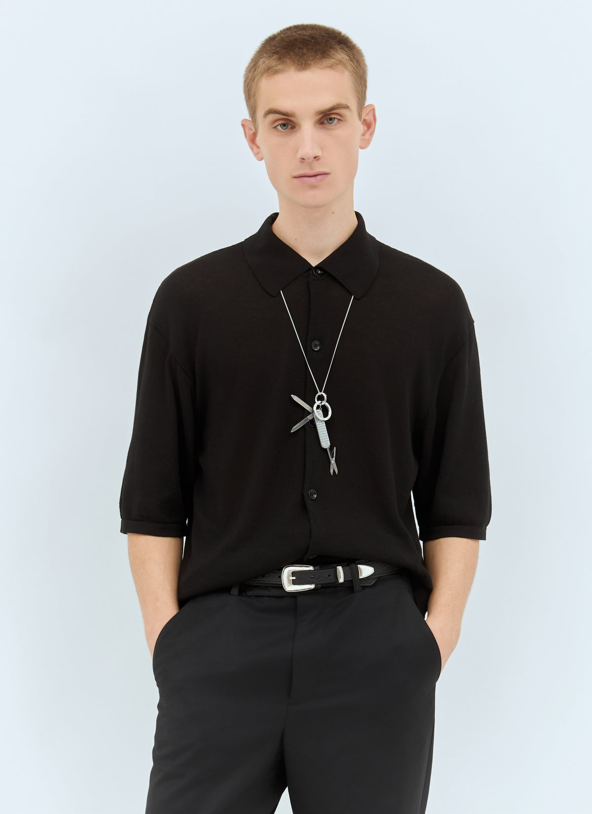 Lemaire Men Minimal Western Belt