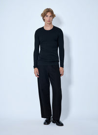 Lemaire Men Long Sleeve Ribbed Tee