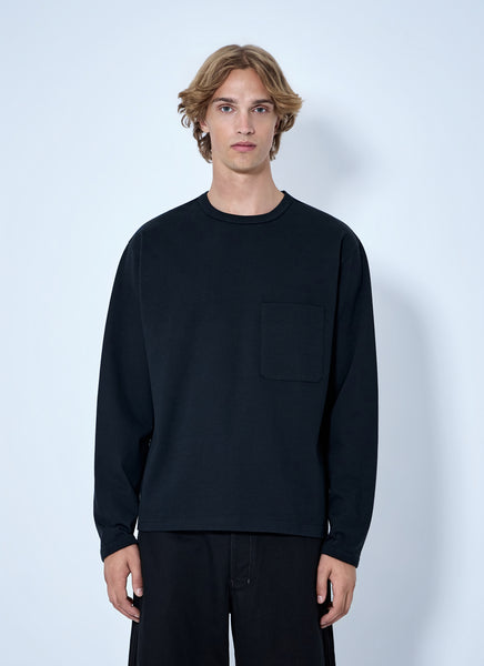 Lemaire シャツカットソー Lemaire Men Boxy Long Sleeve Tee – Bluefly