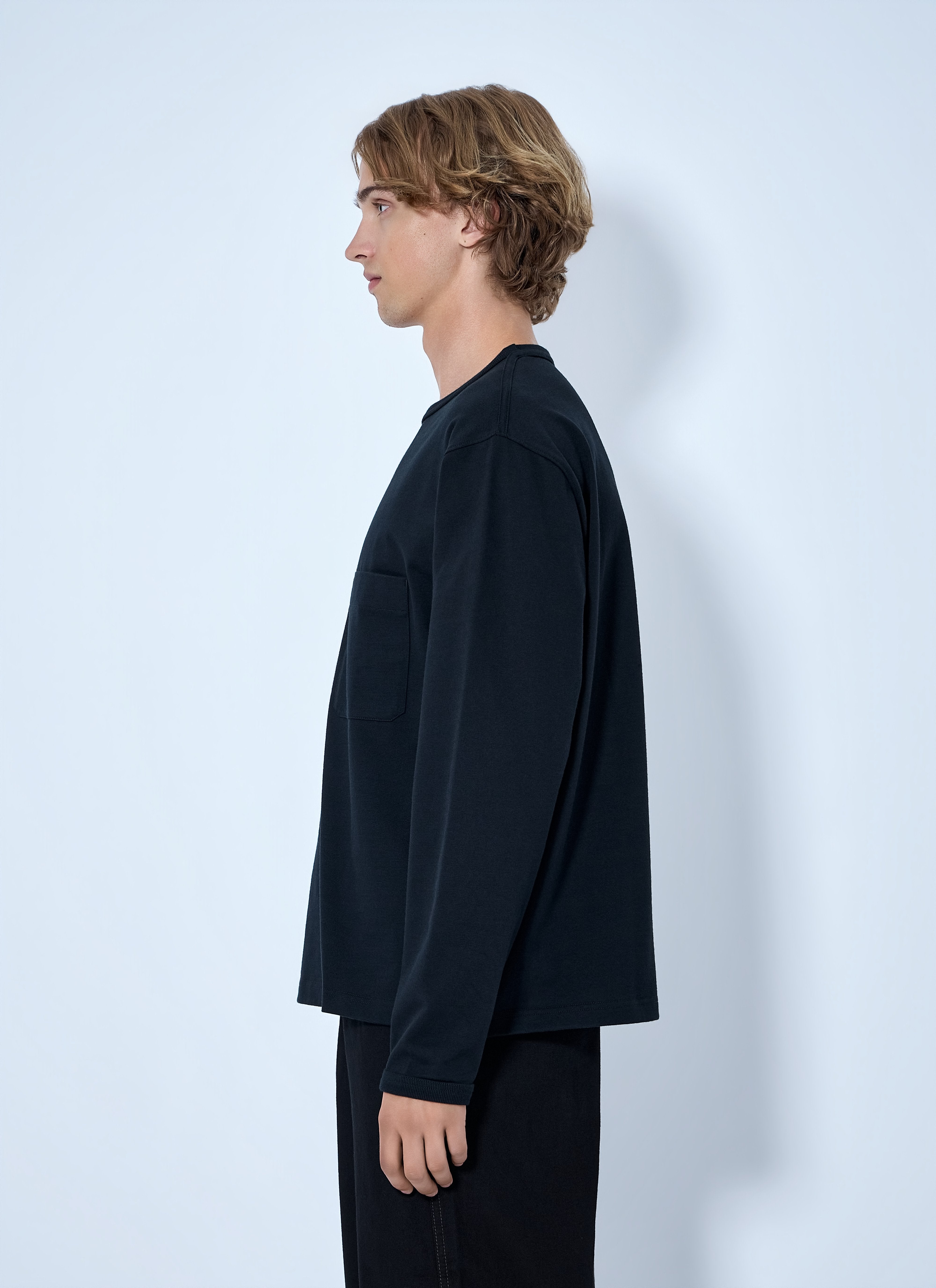 Lemaire Men Boxy Long Sleeve Tee – Bluefly