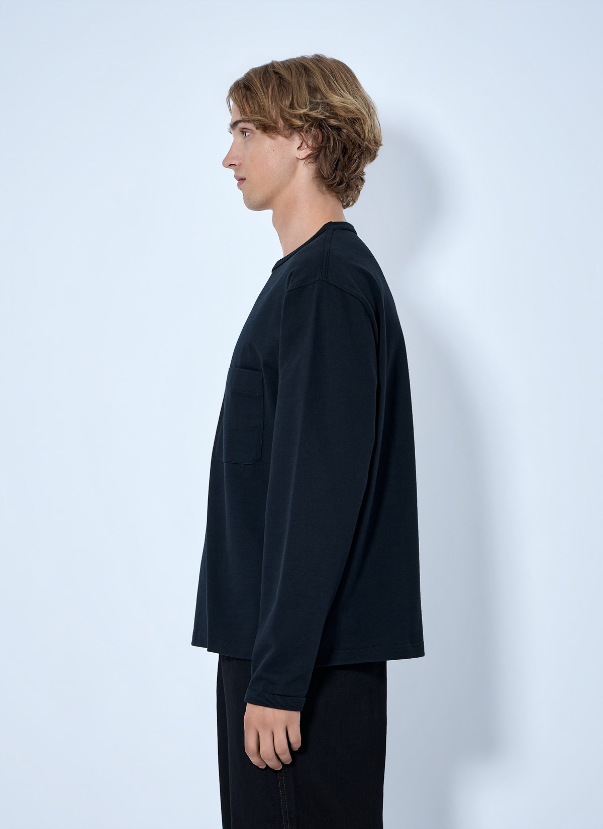 Lemaire Lemaire Men Boxy Long Sleeve Tee