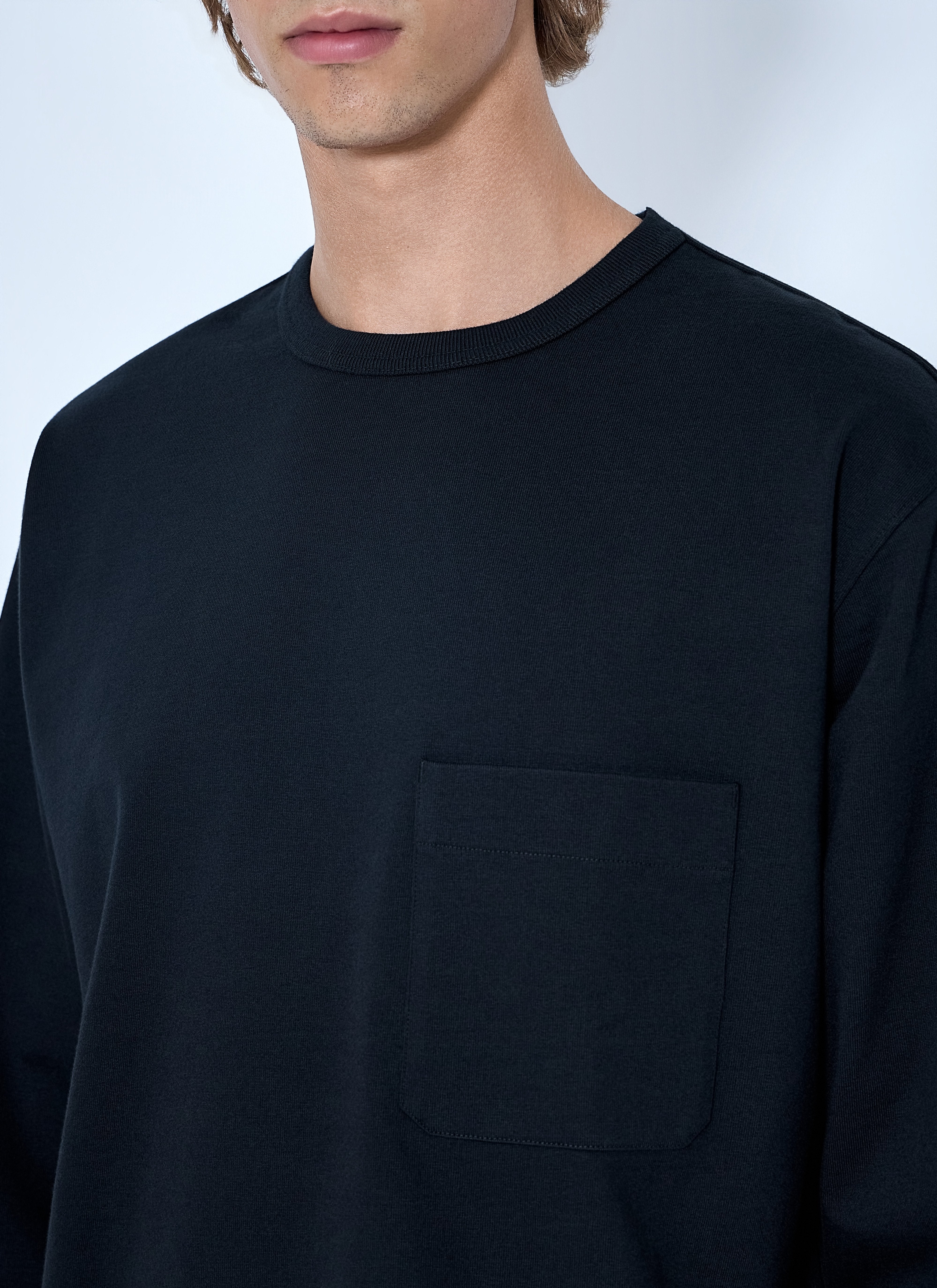 Lemaire Men Boxy Long Sleeve Tee – Bluefly