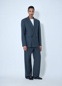 Lemaire Lemaire Women Double-Breasted Wool Suit Blazer