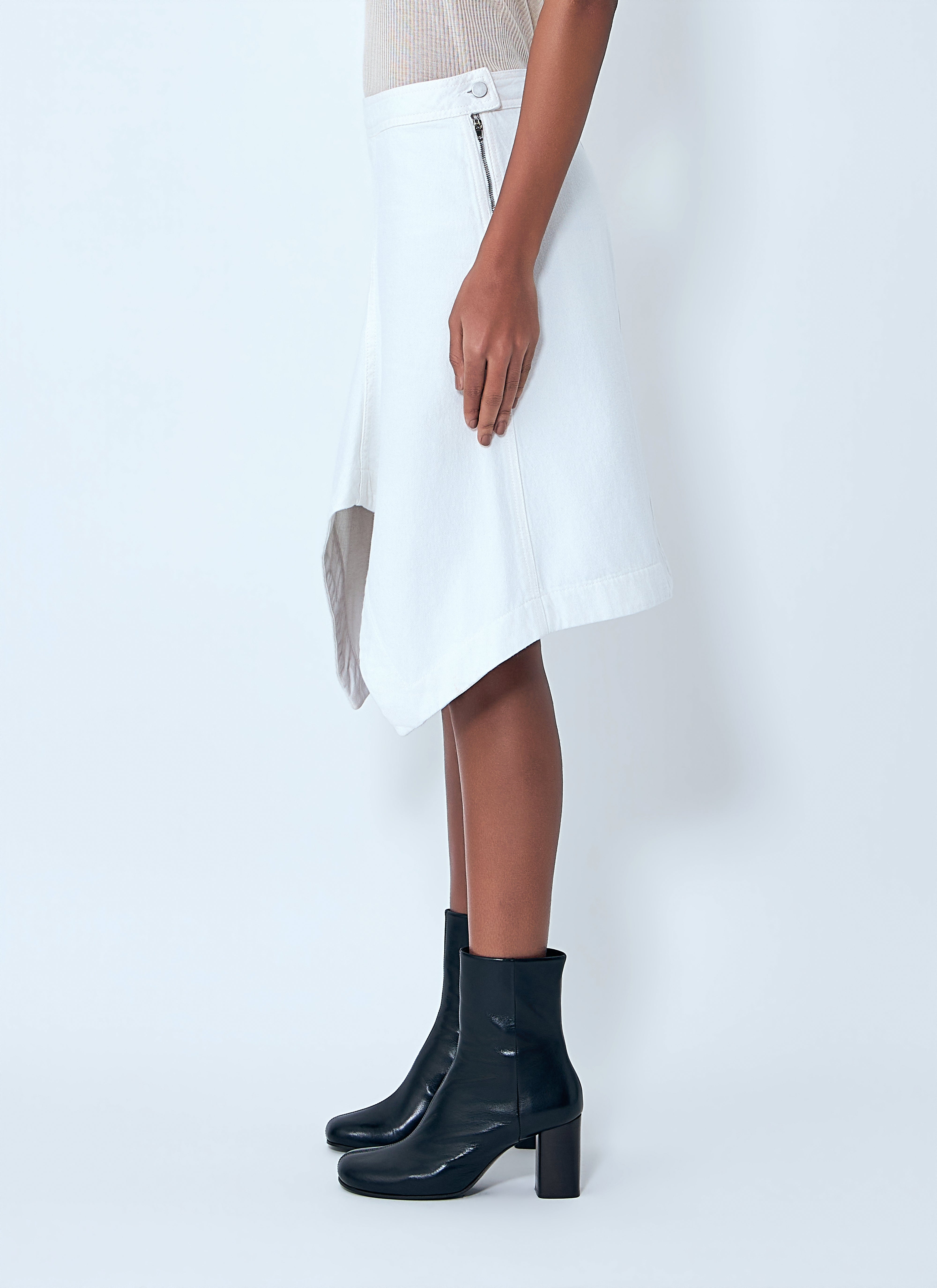 Lemaire Women Asymmetric Denim Skirt – Bluefly