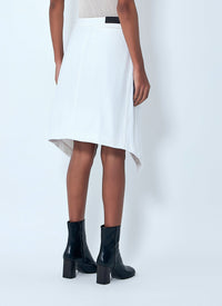 Lemaire Women Asymmetric Denim Skirt