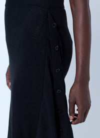 Lemaire Women Buttoned Midi Skirt