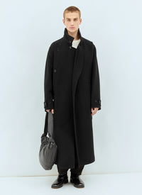 Lemaire Men Wrap Wool Coat