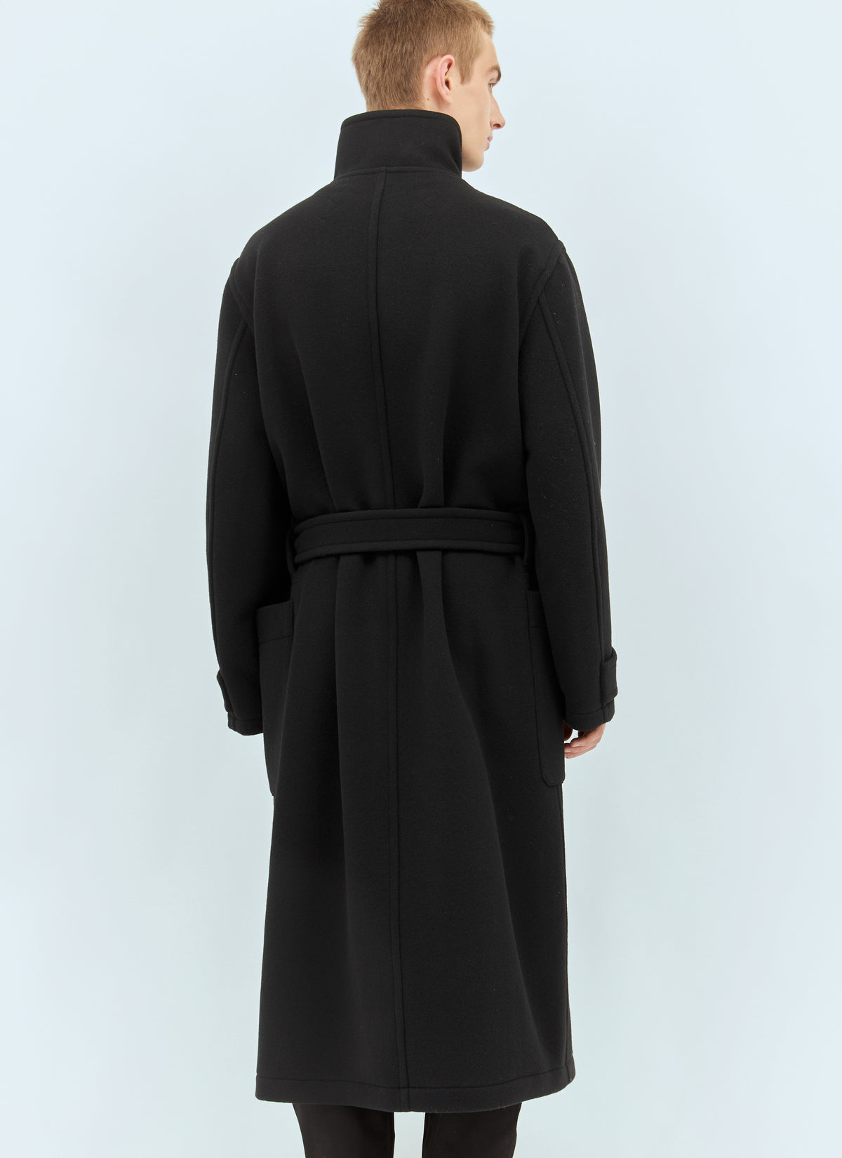 Lemaire Men Wrap Wool Coat