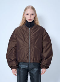 Lemaire Lemaire Women Puffer Blouson In Water-Repellent Canvas