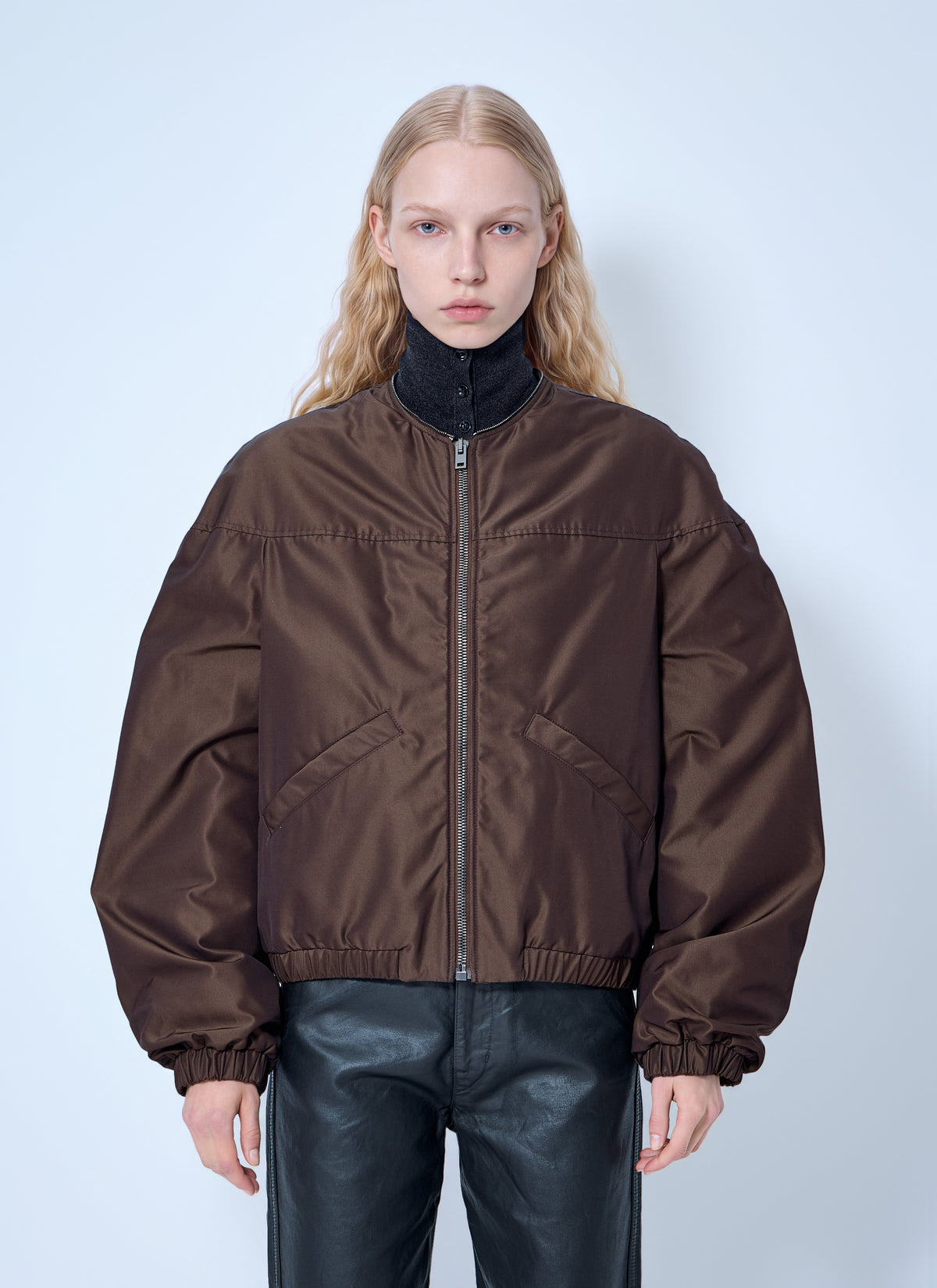 Lemaire Lemaire Women Puffer Blouson In Water-Repellent Canvas
