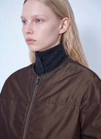 Lemaire Lemaire Women Puffer Blouson In Water-Repellent Canvas
