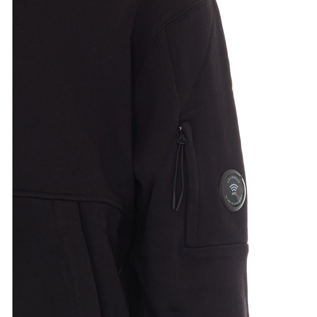 C.P. Company C.P. Company Men Lens Diagonal Raised Fleece Hoodie