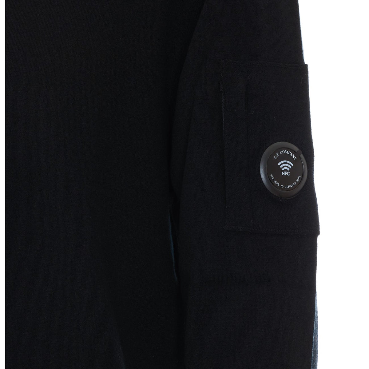 C.P. Company Men Lens Extrafine Merino Wool Sweater