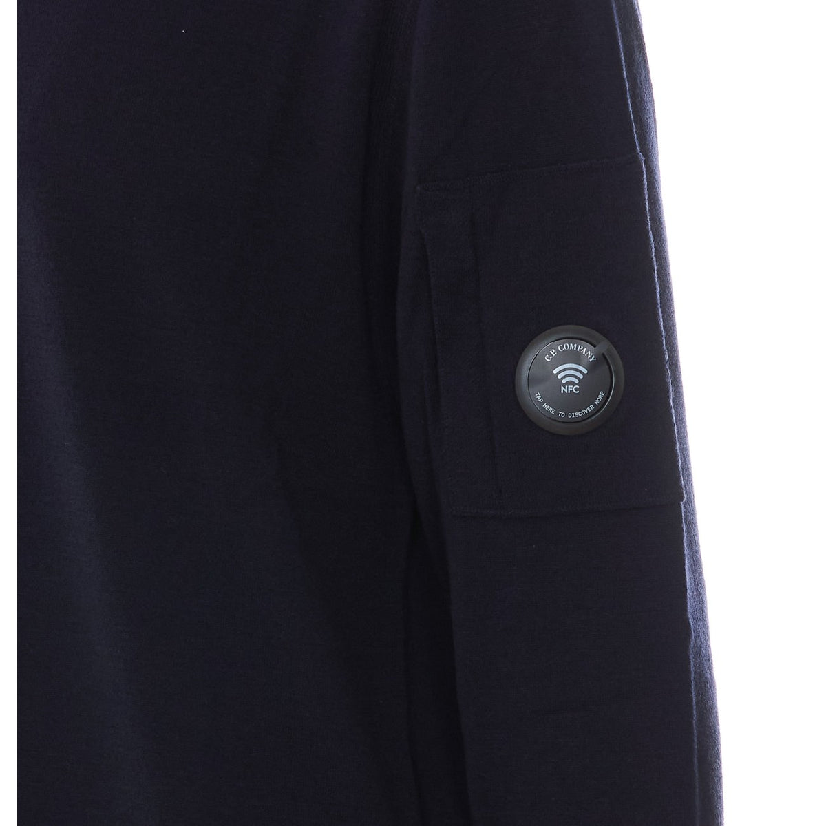 C.P. Company Men Lens Extrafine Merino Wool Sweater