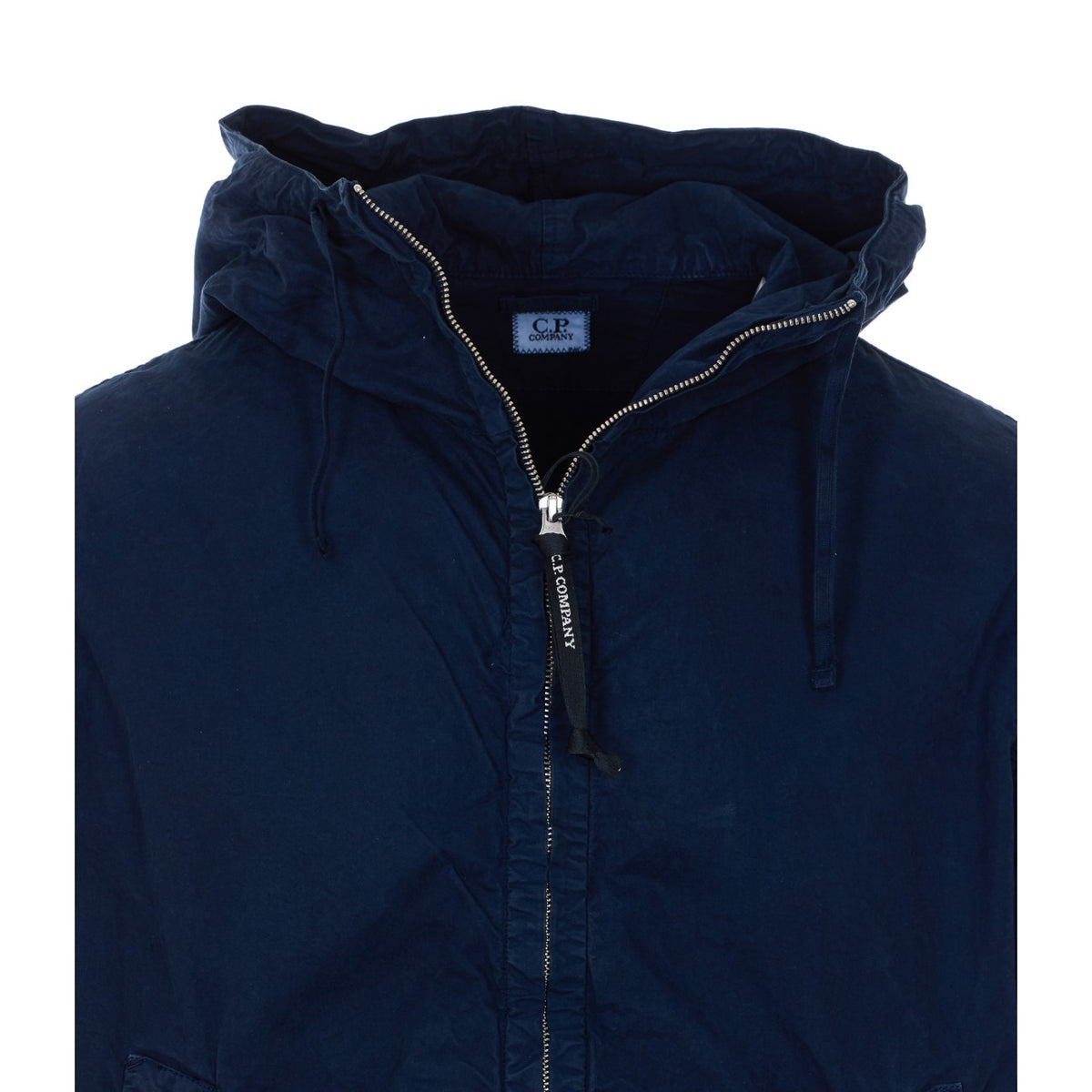 C.P. Company Men Lens Logo Micro-Reps Hooded Jacket