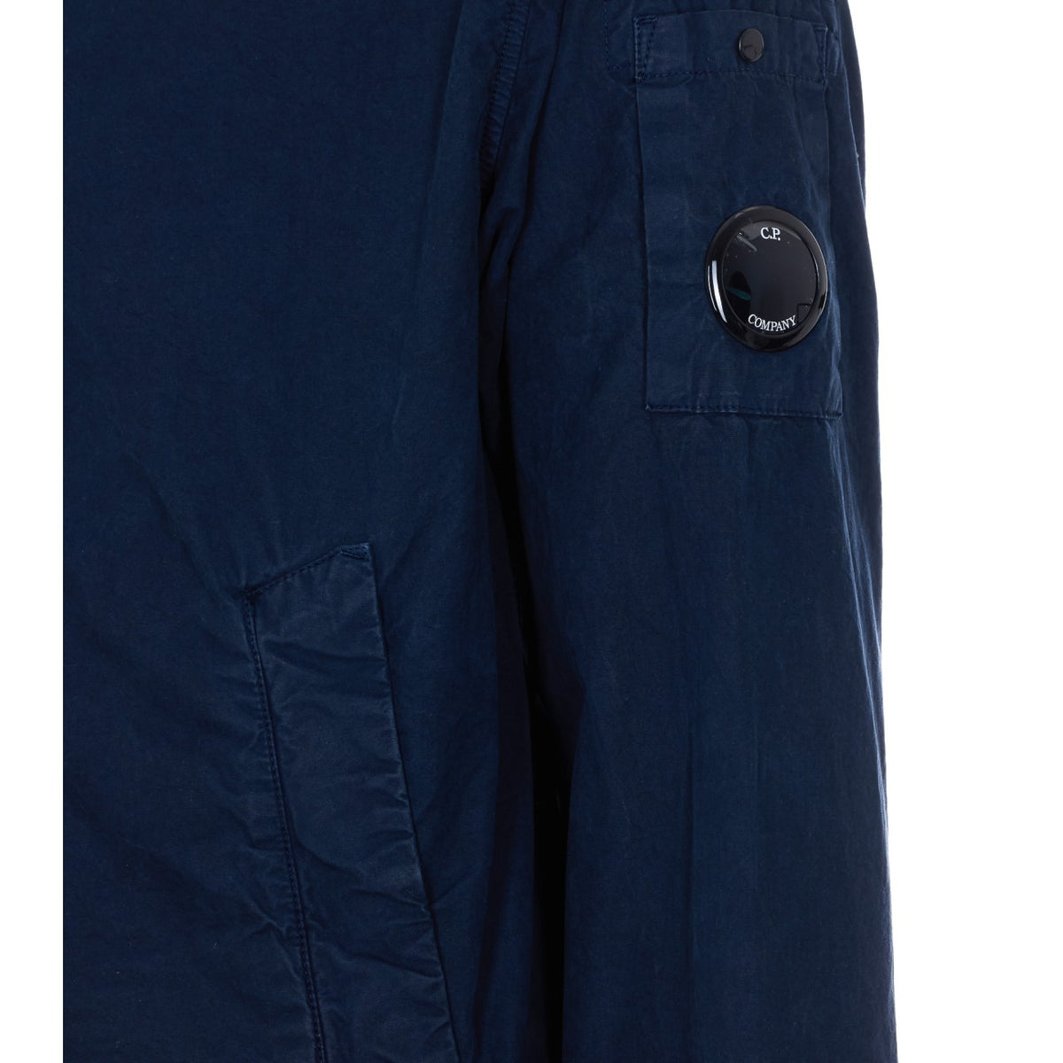 C.P. Company Men Lens Logo Micro-Reps Hooded Jacket