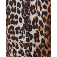 Ganni Ganni Women Leo Print Cardigan