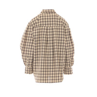 Ganni Women Light Check Shirt