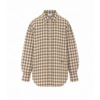 Ganni Women Light Check Shirt