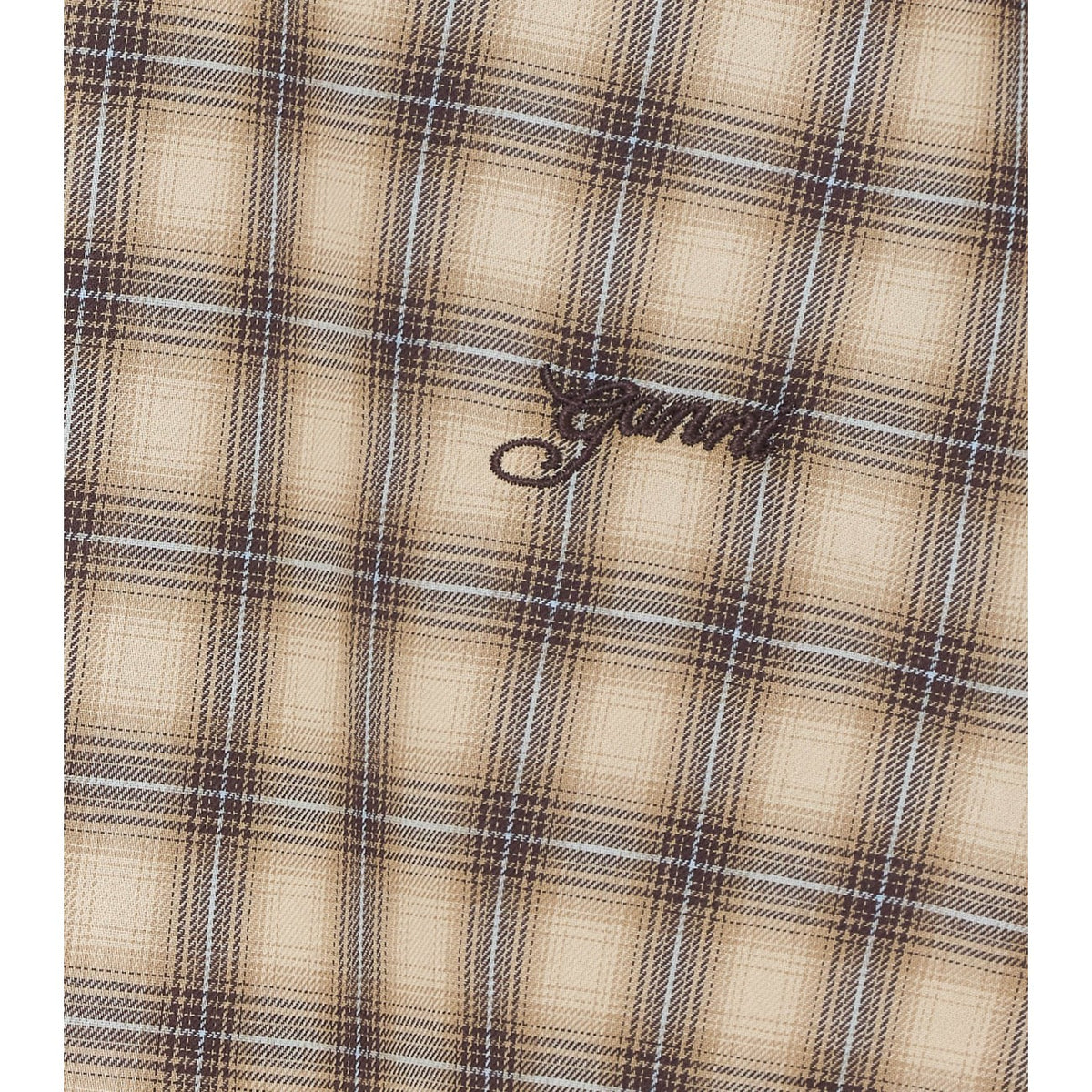 Ganni Women Light Check Shirt
