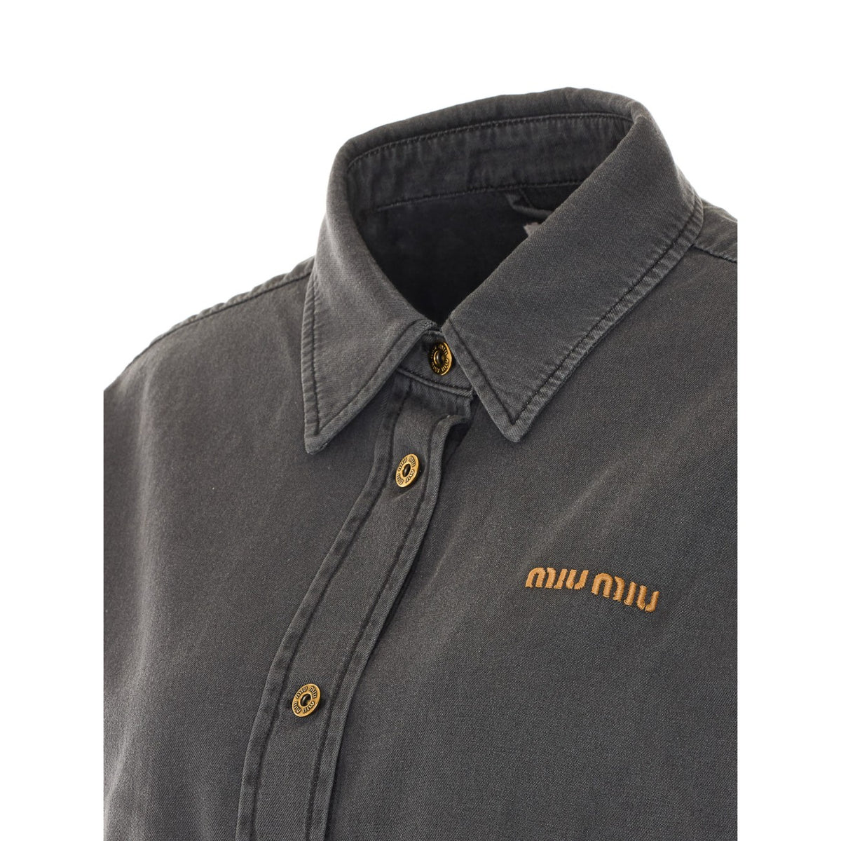 Miu Miu Miu Miu Women Light Denim Shirt