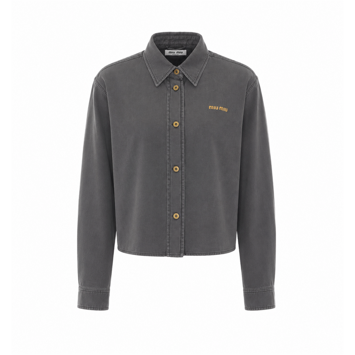 Miu Miu Miu Miu Women Light Denim Shirt