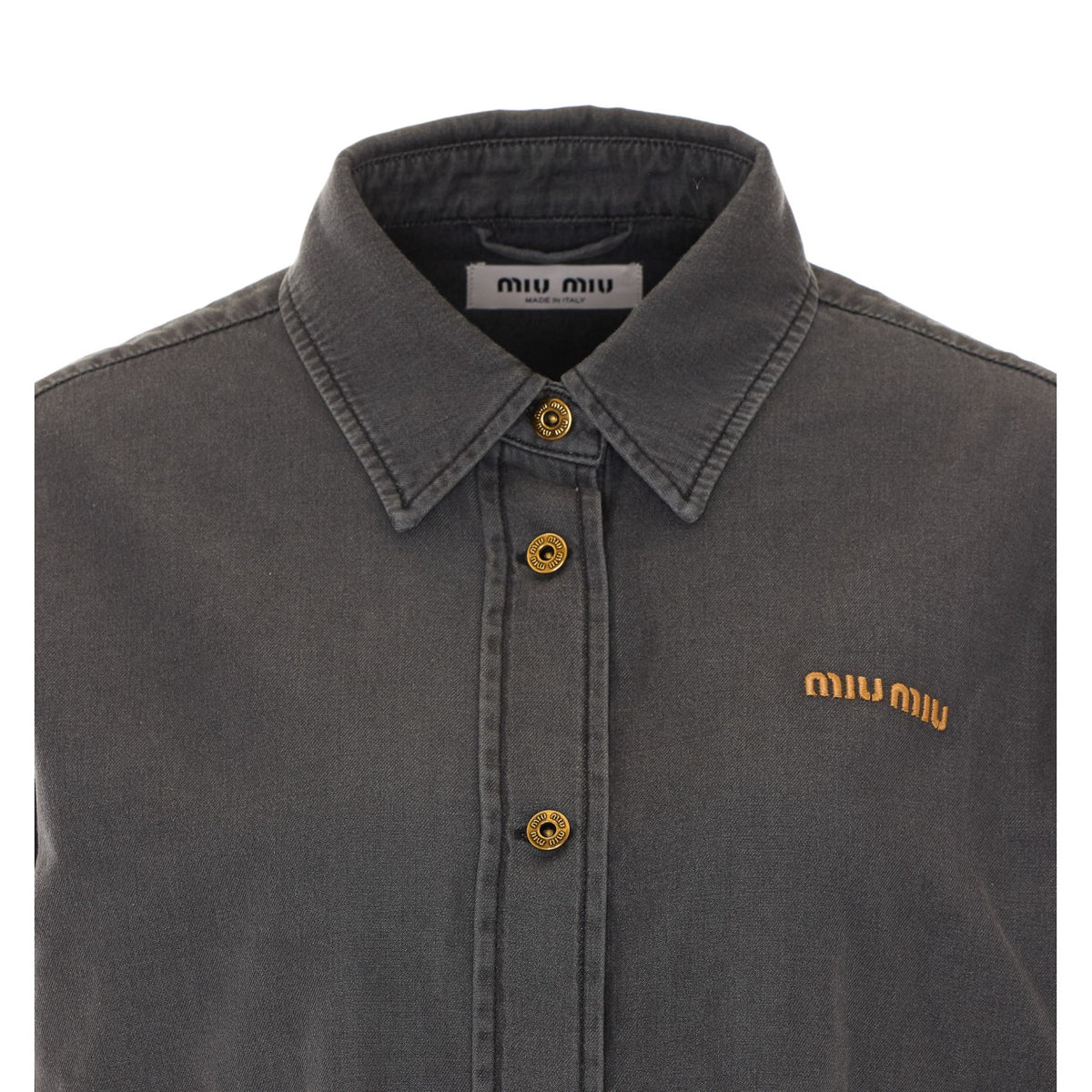 Miu Miu Miu Miu Women Light Denim Shirt