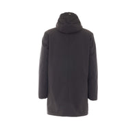 Herno Herno Men Light Faux Fur And Matt Twill Parka