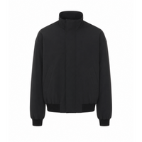 Gucci Gucci Men Lightweight Silk And Acetate Faille Zippered Jacket