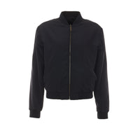 Gucci Gucci Men Lightweight Silk Faille Reversible Zipper Jacket