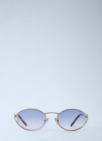 Miu Miu Miu Miu Men Mu 52Ys Oval Sunglasses