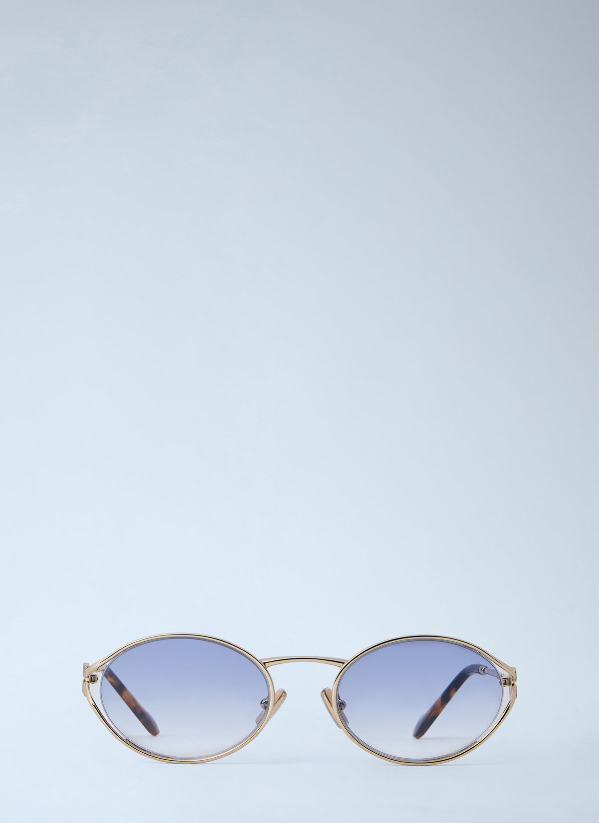 Miu Miu Miu Miu Men Mu 52Ys Oval Sunglasses