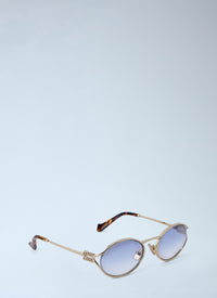 Miu Miu Miu Miu Men Mu 52Ys Oval Sunglasses