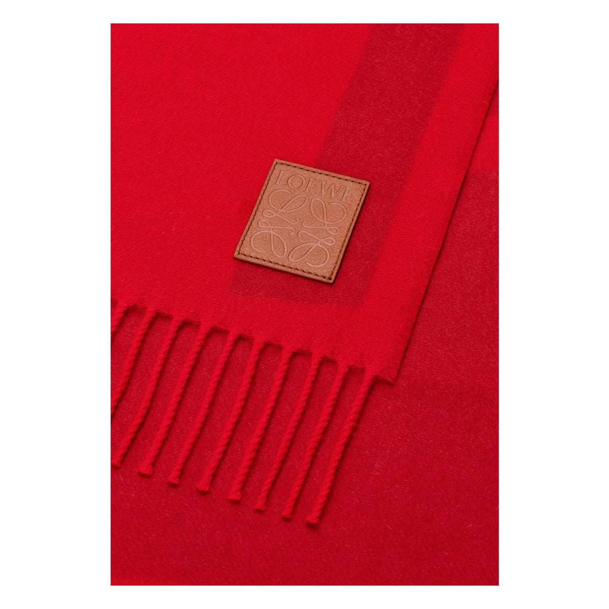 Loewe Men Loewe Logo Cashmere Scarf