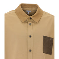 Loewe Loewe Men Logo Anagram Overshirt
