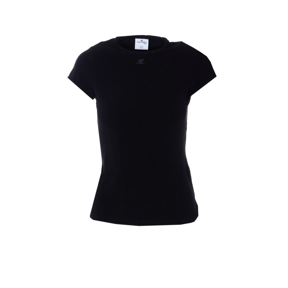 Courreges Courreges Women Logo Baby Spongy T-Shirt