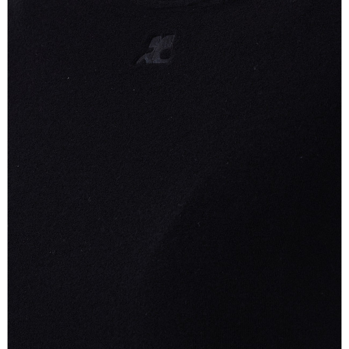 Courreges Courreges Women Logo Baby Spongy T-Shirt