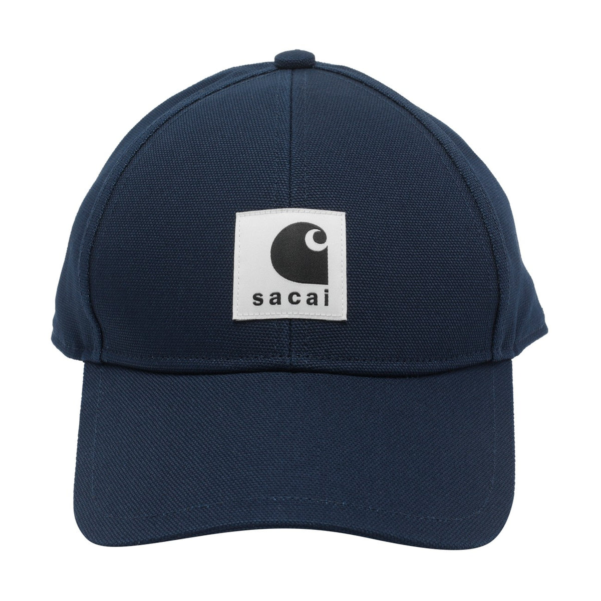 Sacai X Carharrt Wip Men Logo Baseball Cap