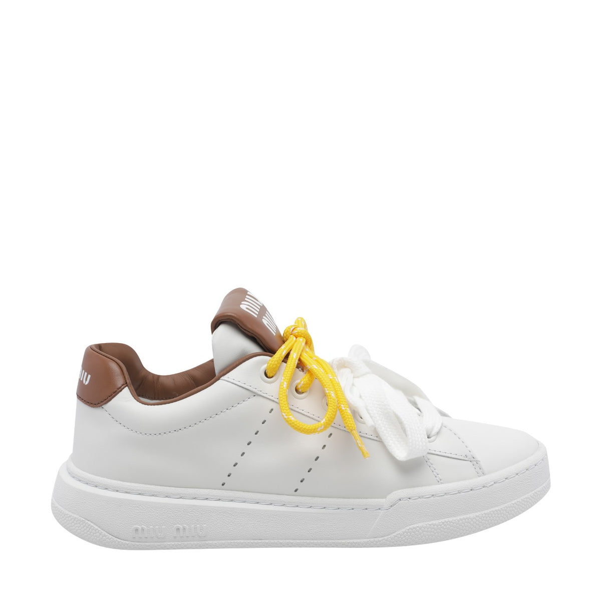 Miu Miu Miu Miu Women Logo Bicolor Sneakers