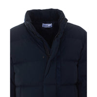 Stone Island Stone Island Men Logo Cotton Nylon Tela Down Jacket