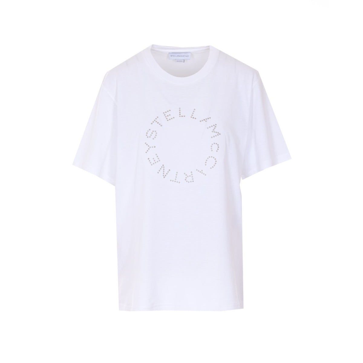 Stella McCartney Stella Mccartney Women Logo Embroidered Boyfriend T-Shirt