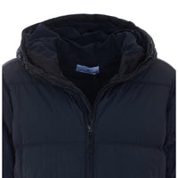 Stone Island Men Logo Garment Dyed Crinkle Reps Down Jacket