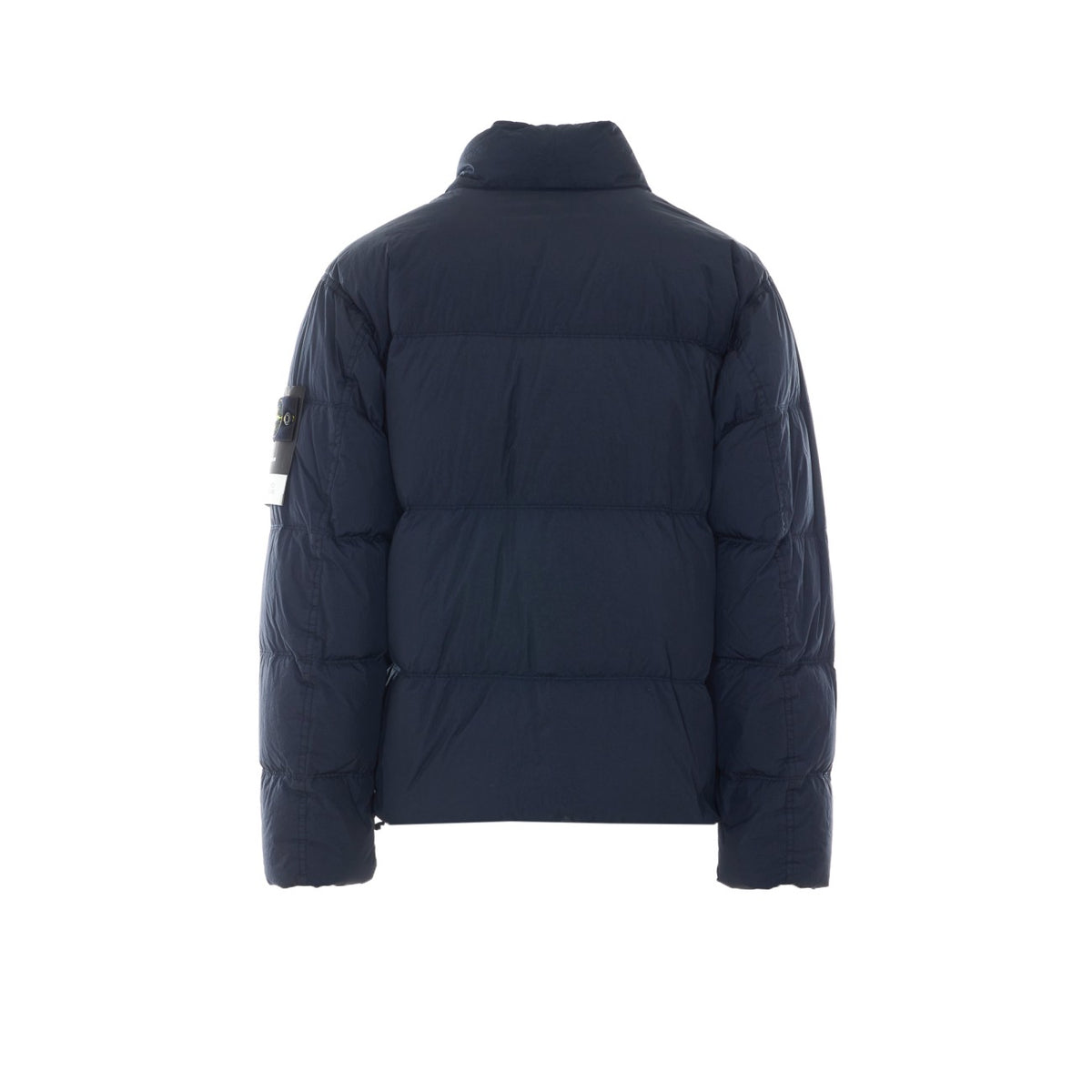 Stone Island Men Logo Garment Dyed Crinkle Reps Down Jacket