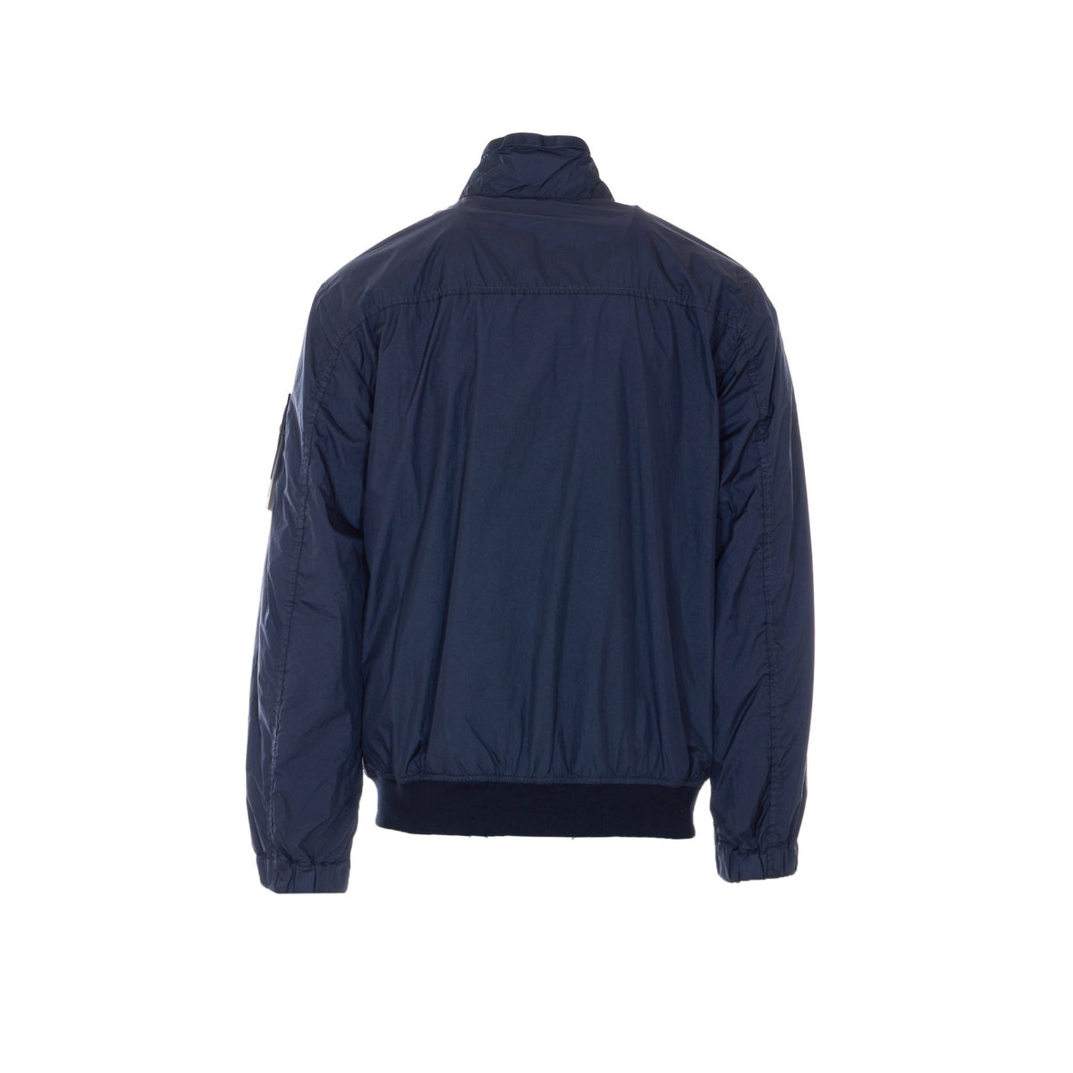 Stone Island Men Logo Garment Dyed Jacket