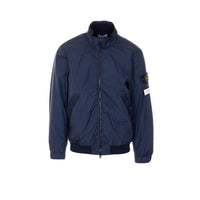Stone Island Men Logo Garment Dyed Jacket