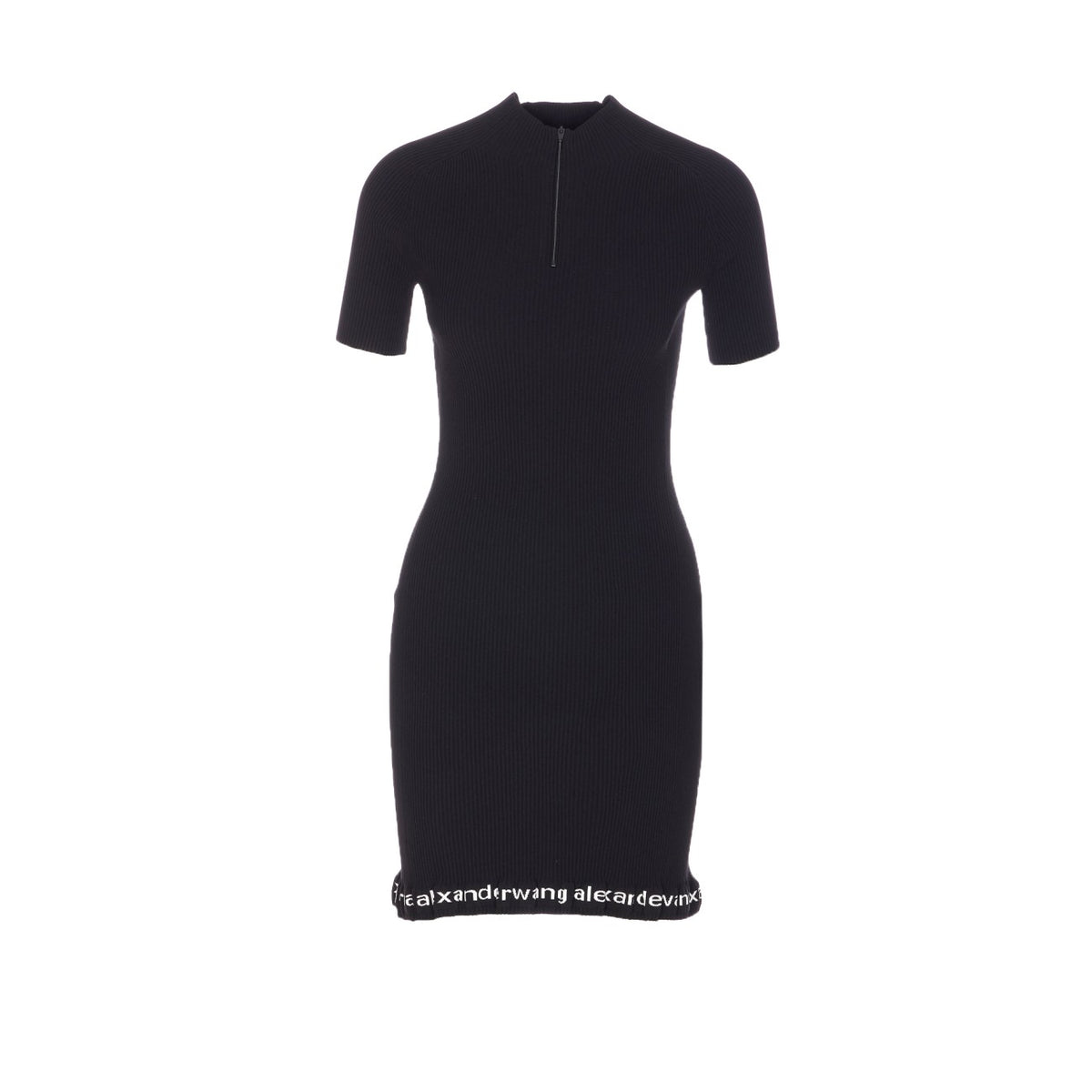 Alexander Wang Alexander Wang Women Logo Half Zip Dress