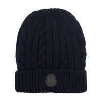 Moncler Men Logo Knitted Beanie